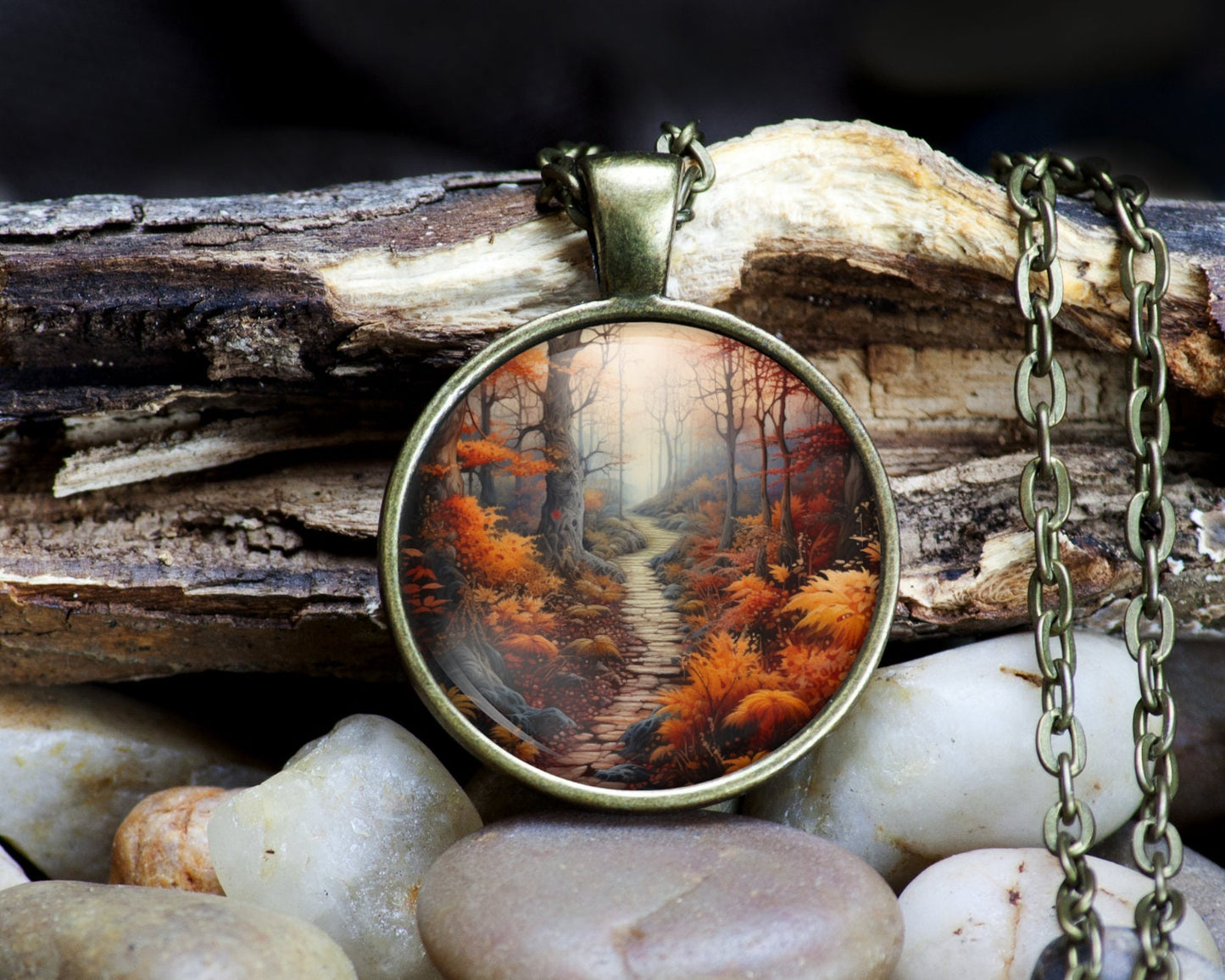 Autumn Forest Necklace